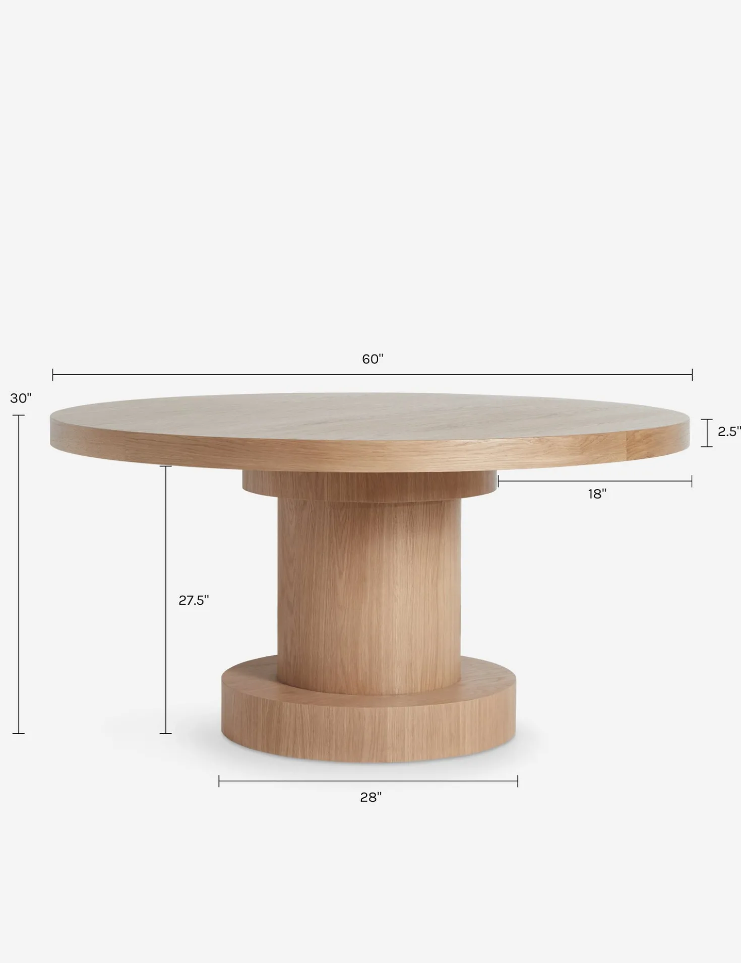 Karine Round Dining Table