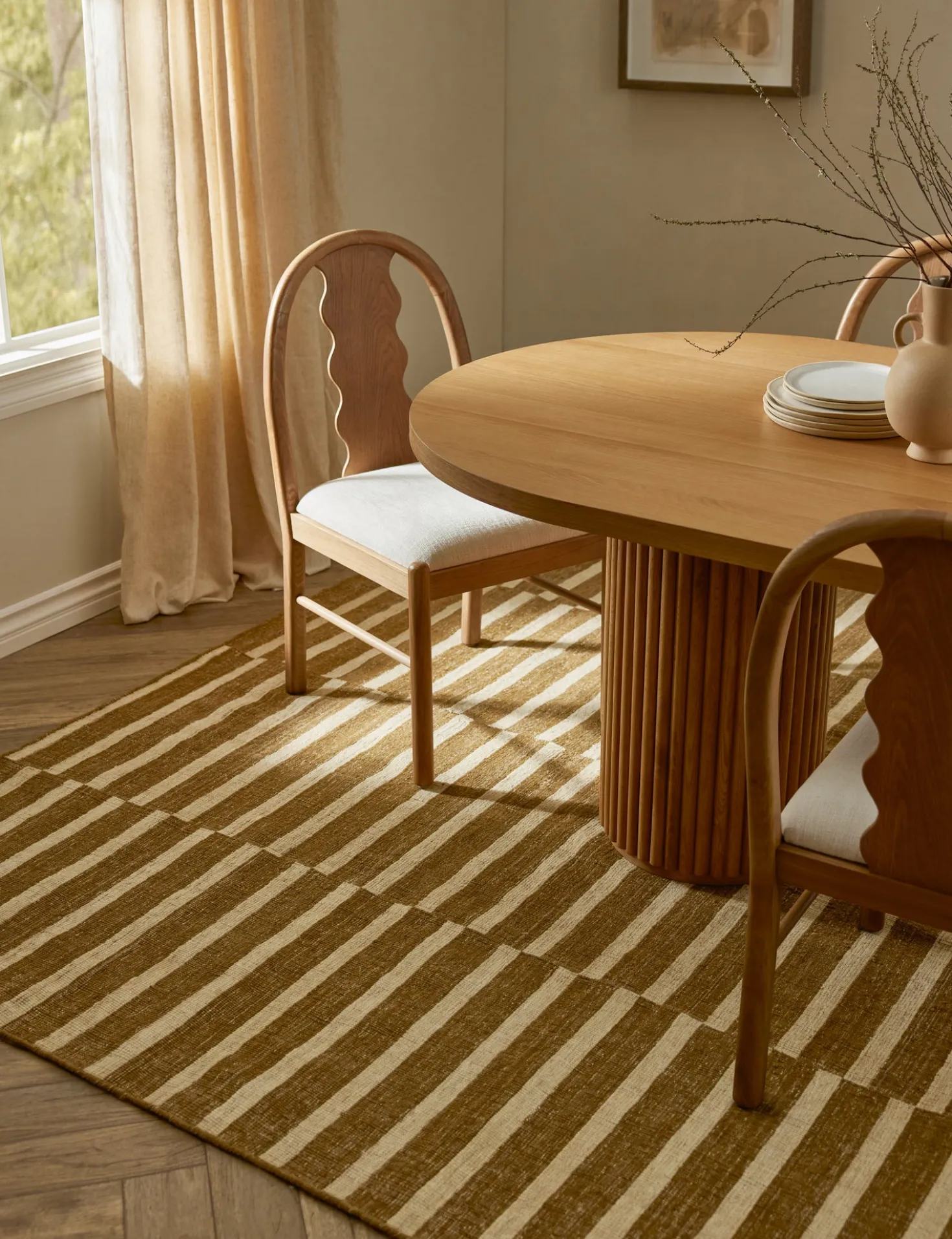 Keady Handwoven Wool-Blend Rug