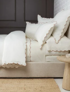 Kelly Linen Duvet Cover by Pom Pom At Home
