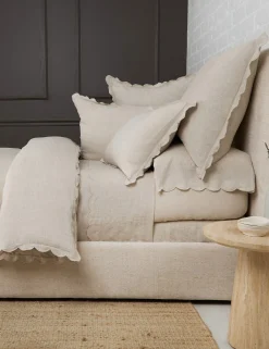 Kelly Linen Duvet Cover by Pom Pom At Home