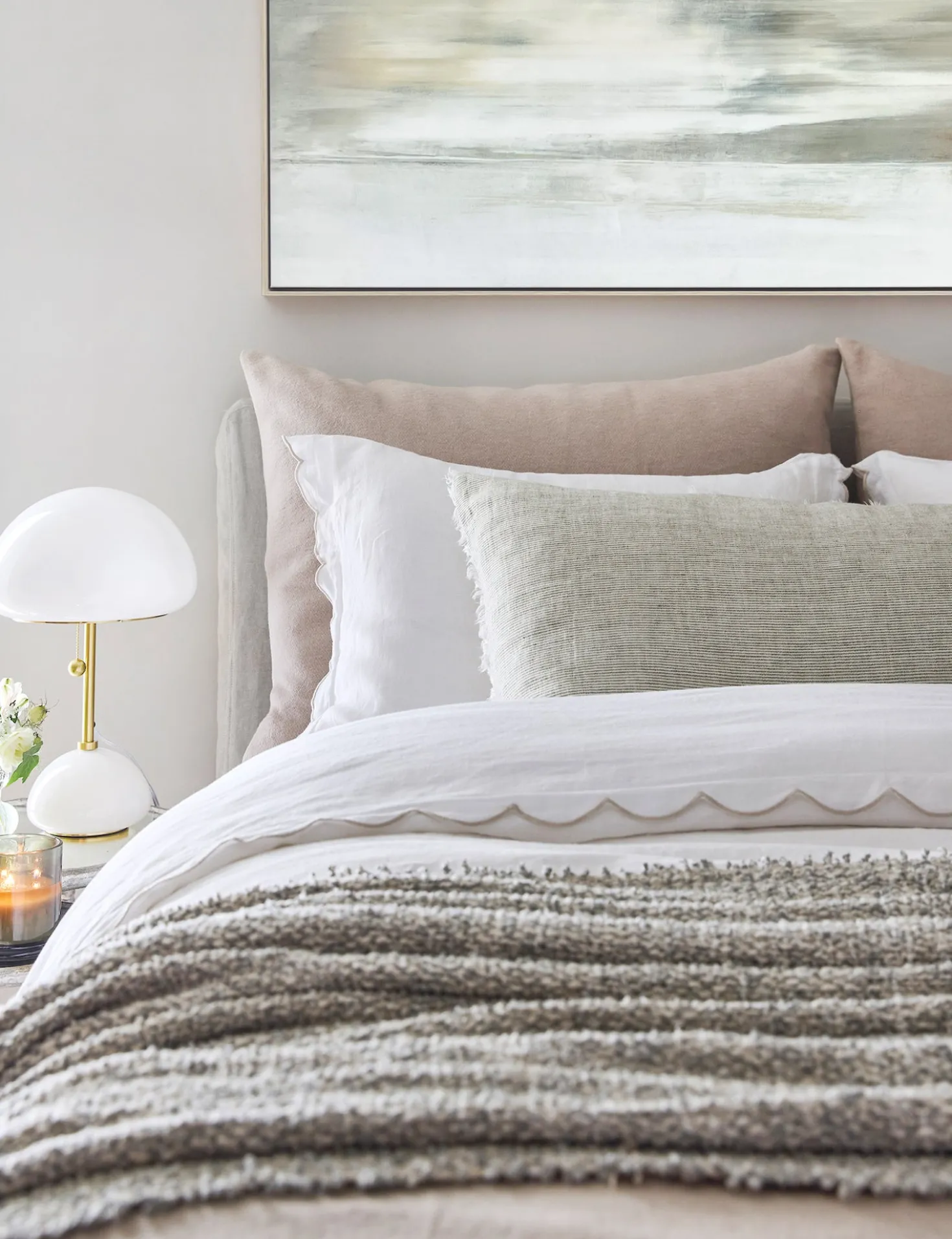 Kelly Linen Sham by Pom Pom At Home