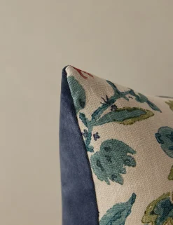 Kelmescott Linen Pillow by Scalamandre