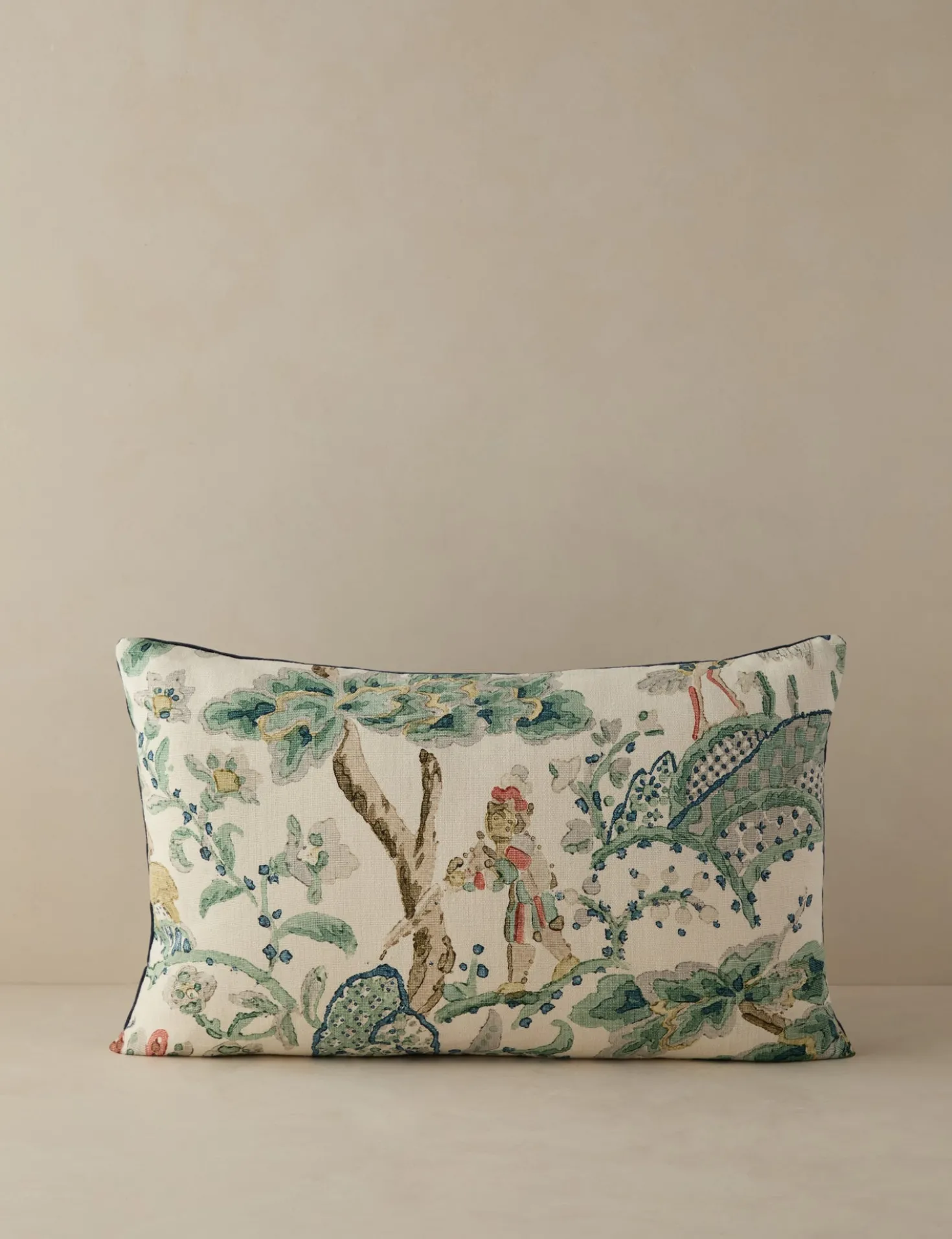 Kelmescott Linen Pillow by Scalamandre