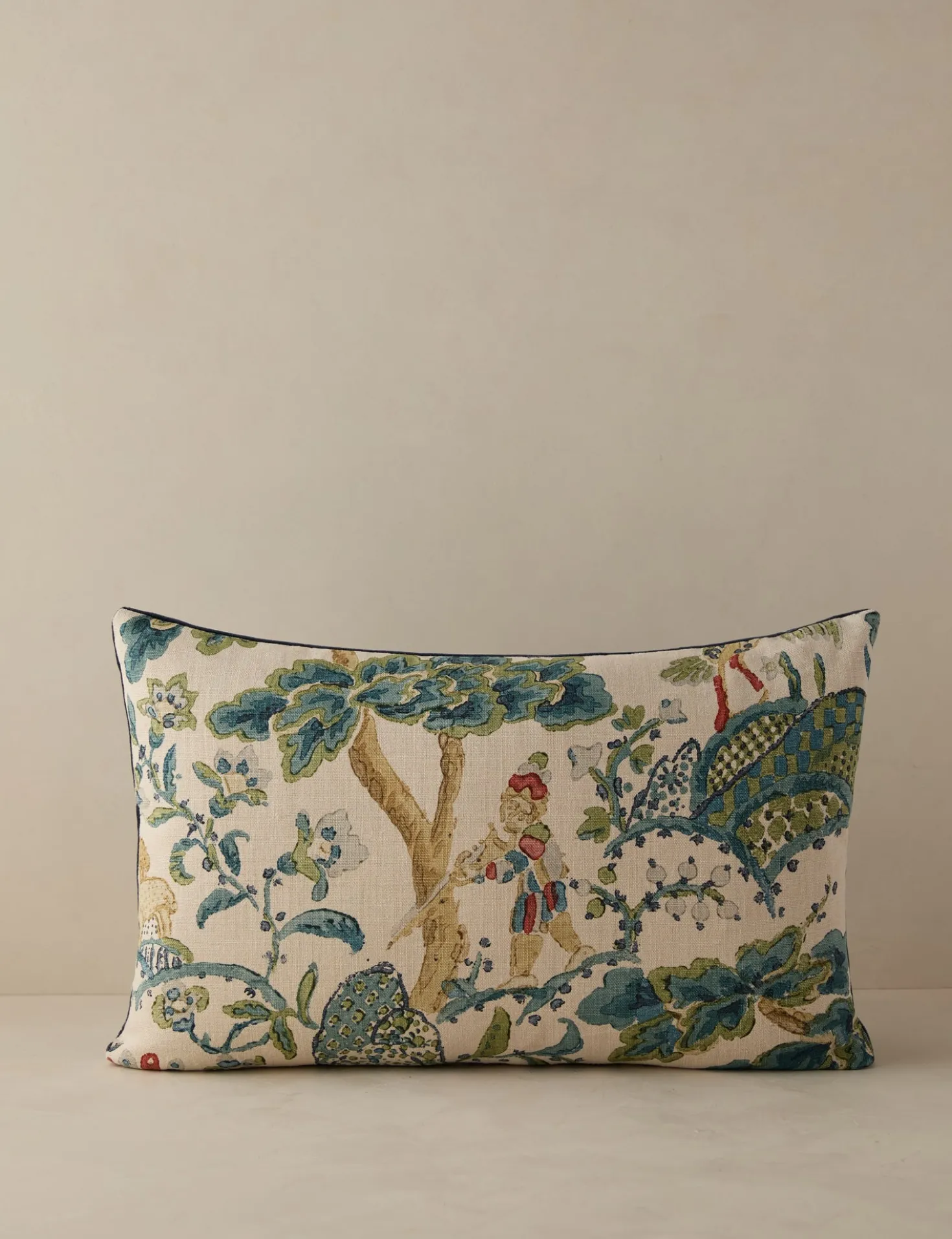 Kelmescott Linen Pillow by Scalamandre