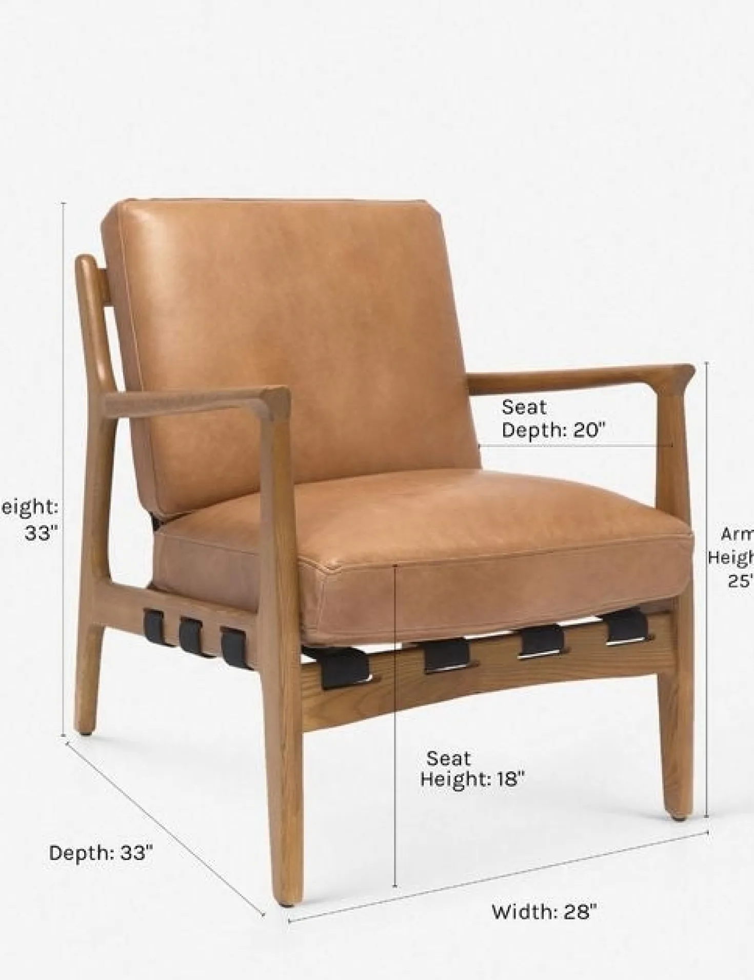 Kenneth Leather Chair