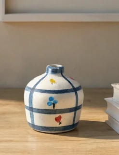 Kinda Hand-Painted Vase