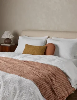 Kingsley Textured Cotton Sham