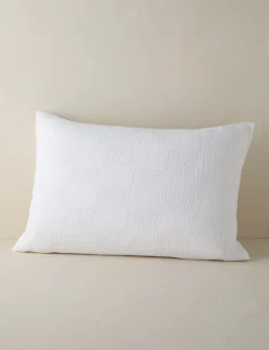 Kingsley Textured Cotton Sham