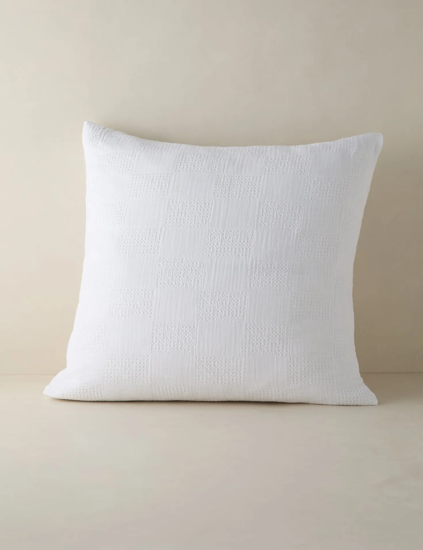 Kingsley Textured Cotton Sham