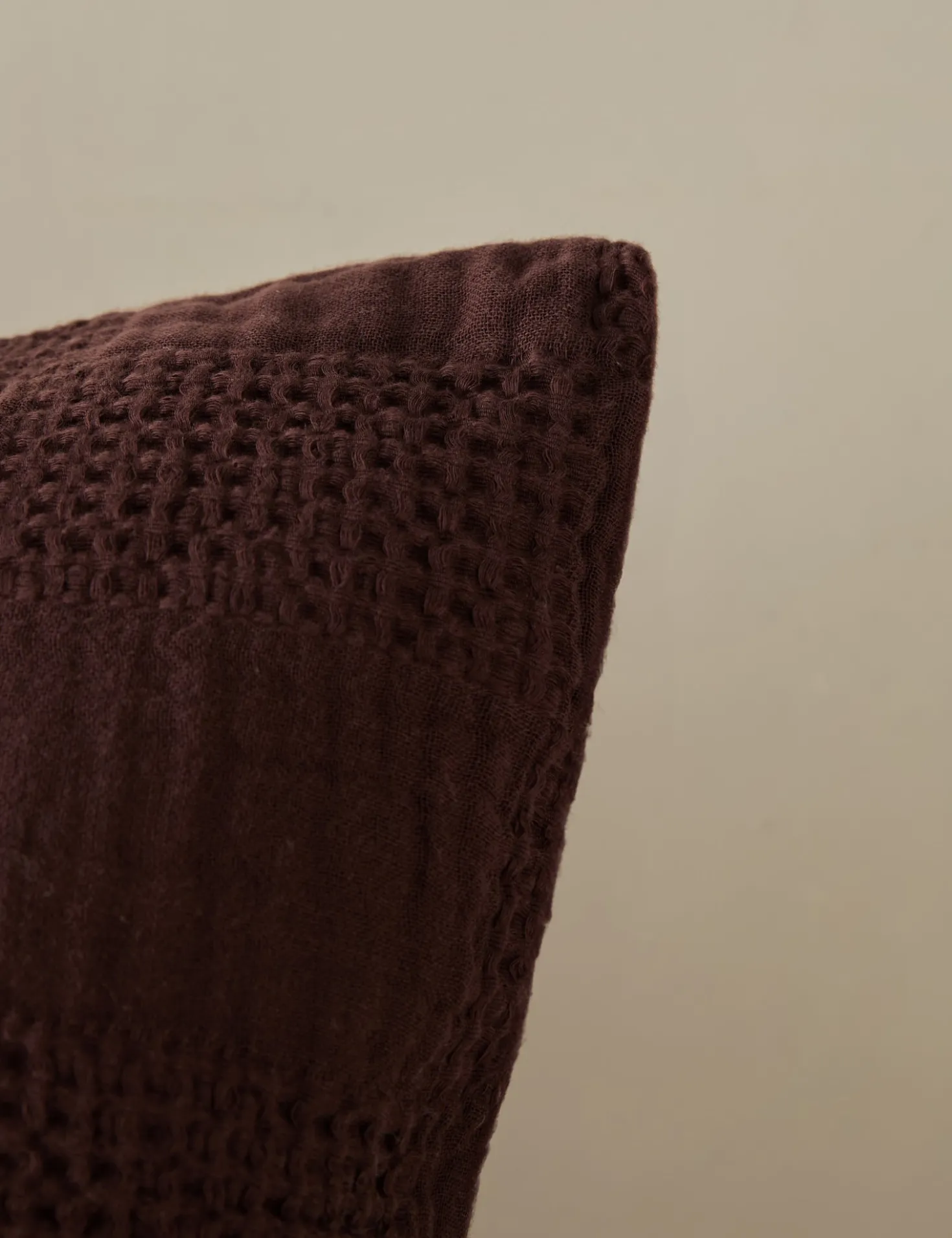 Kingsley Textured Cotton Sham