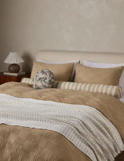 Kingsley Textured Cotton Duvet Cover