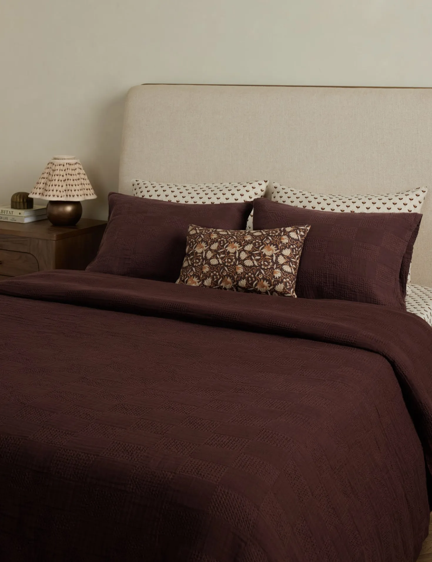 Kingsley Textured Cotton Duvet Cover