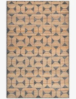 Kriska Hand-Knotted Jute-Blend Rug