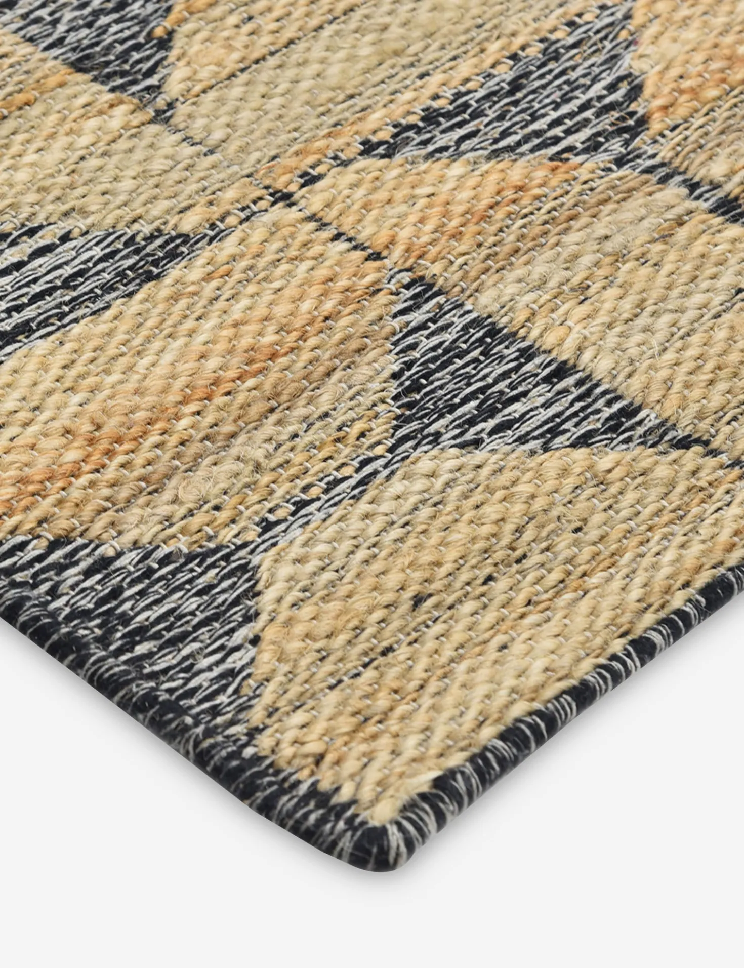 Kriska Hand-Knotted Jute-Blend Rug