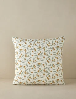 Kumquats Linen Pillow by Rylee + Cru