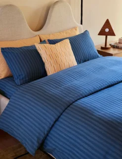 Kuvio Linen Cotton Pillowcases (Set Of 2) by Sarah Sherman Samuel