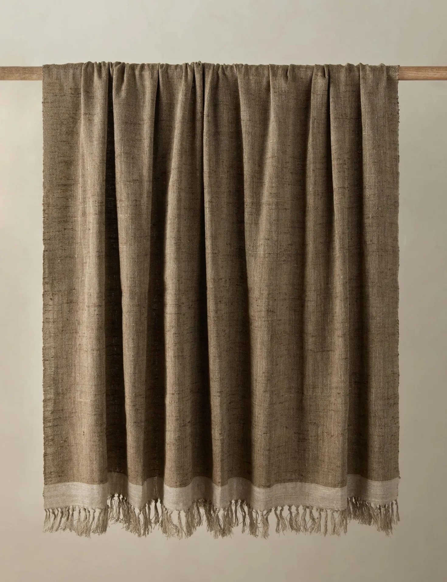 Laba Linen Silk Throw by DISC Interiors