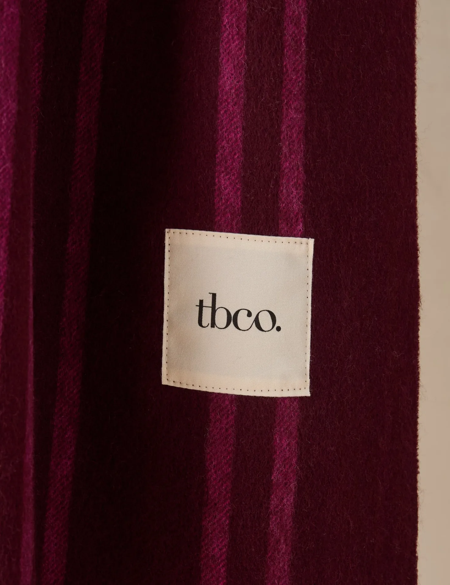 Lambswool Throw by TBCo