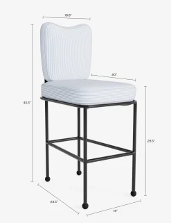 Lanata Outdoor Barstool
