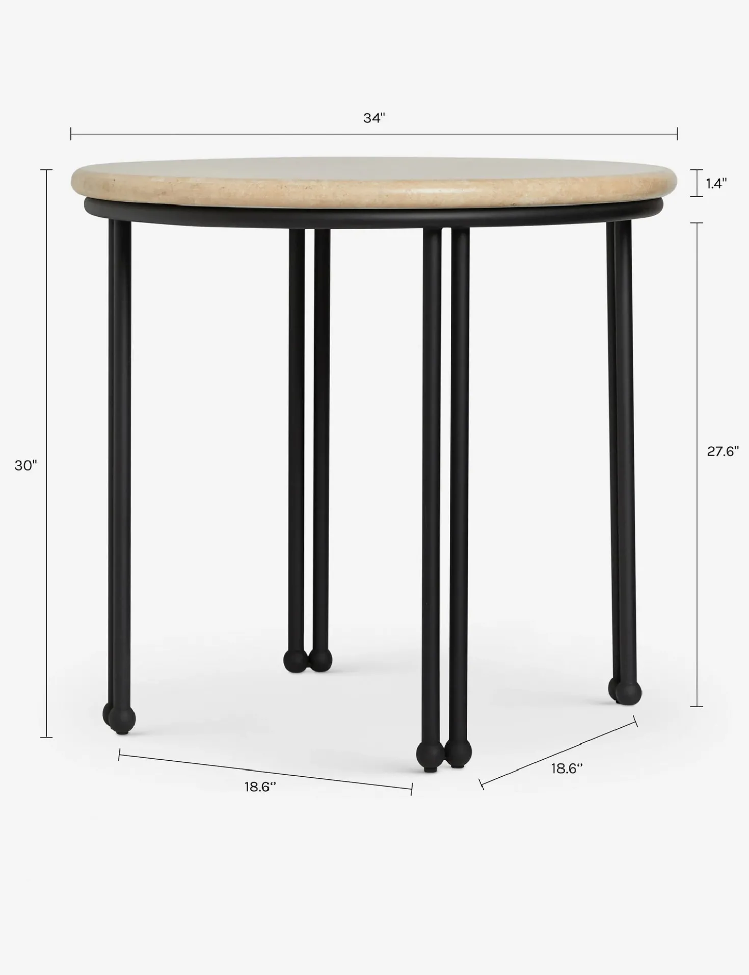 Lanata Outdoor Bistro Table