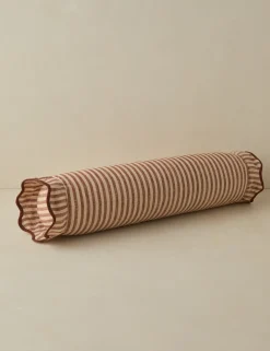 Lanie Linen Bolster Pillow by Sarah Sherman Samuel