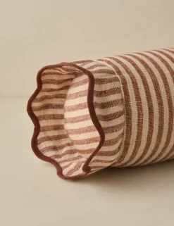Lanie Linen Bolster Pillow by Sarah Sherman Samuel