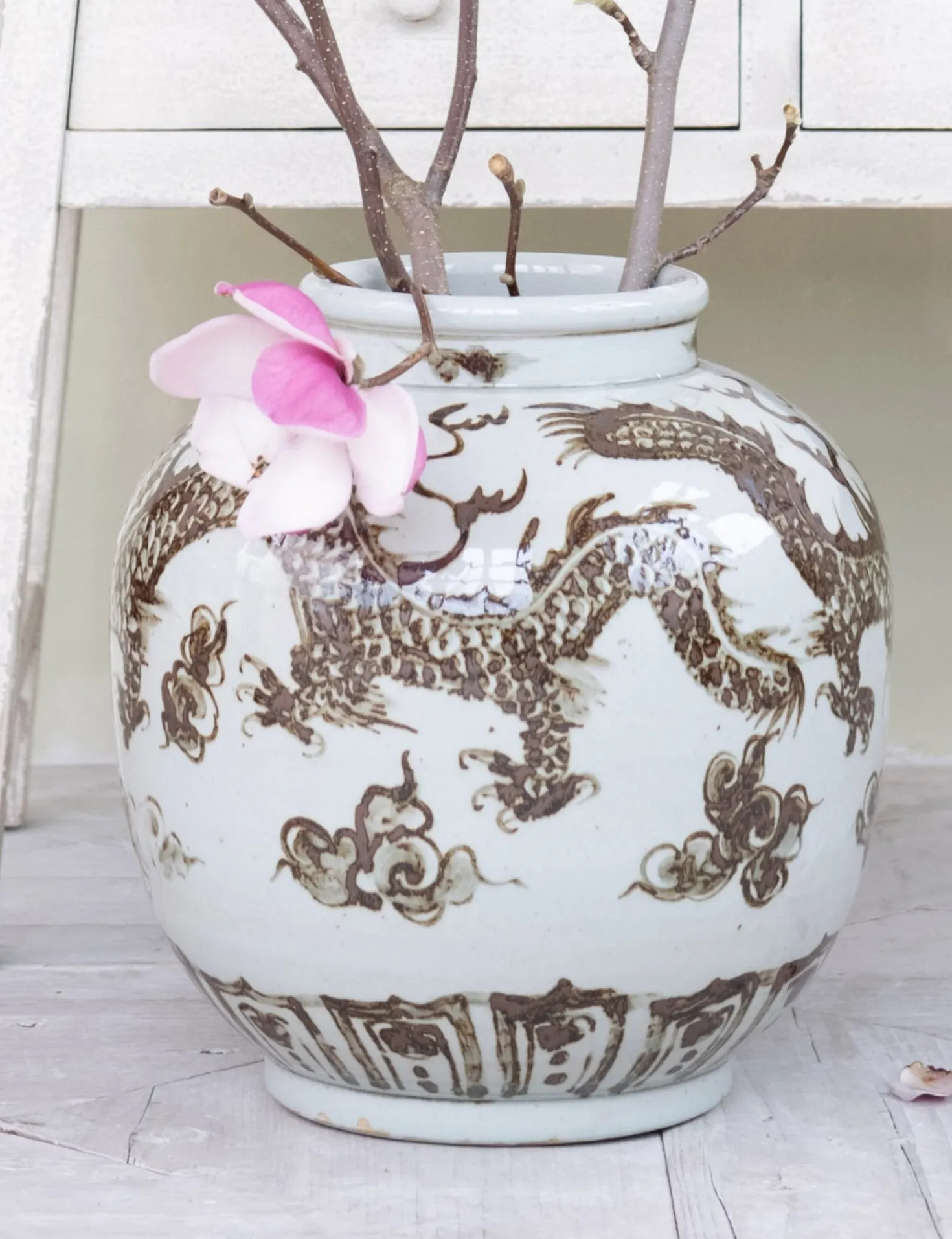 Lansing Hand-Painted Vase