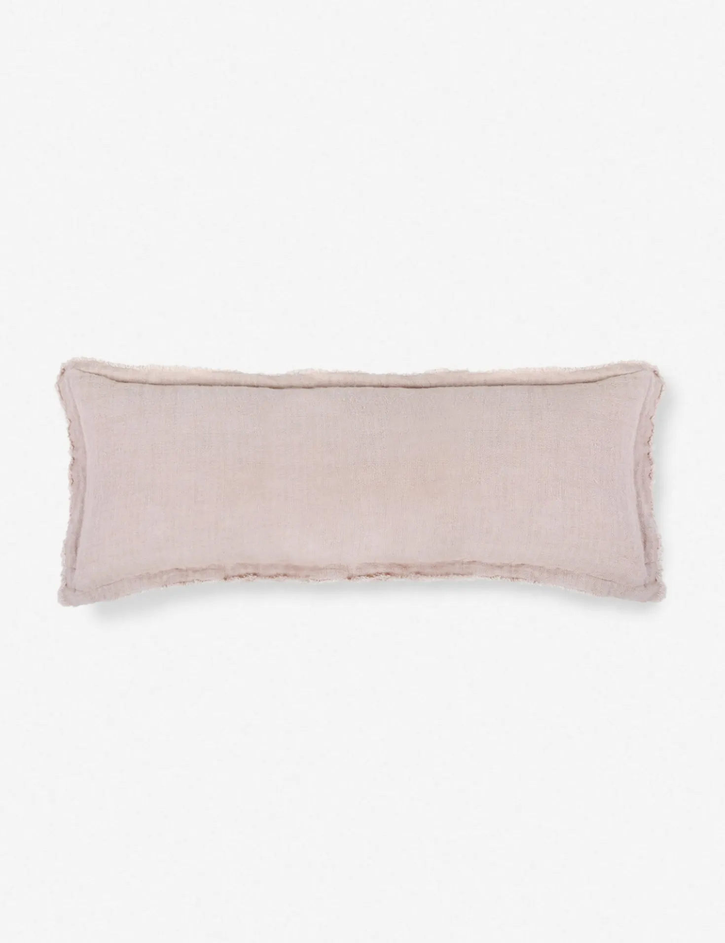 Laurel Stonewashed Linen Lumbar Pillow by Pom Pom at Home