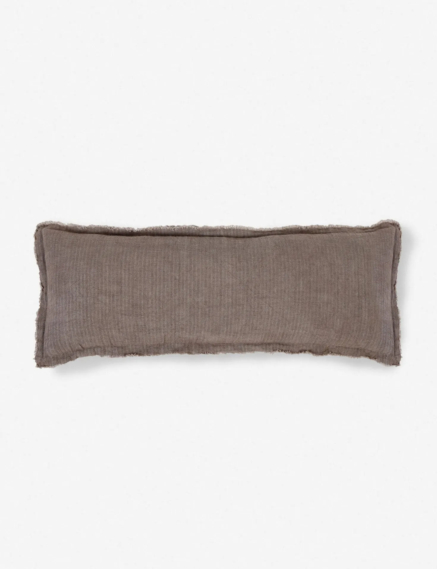 Laurel Stonewashed Linen Lumbar Pillow by Pom Pom at Home