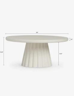 Lazenby Indoor / Outdoor Round Coffee Table