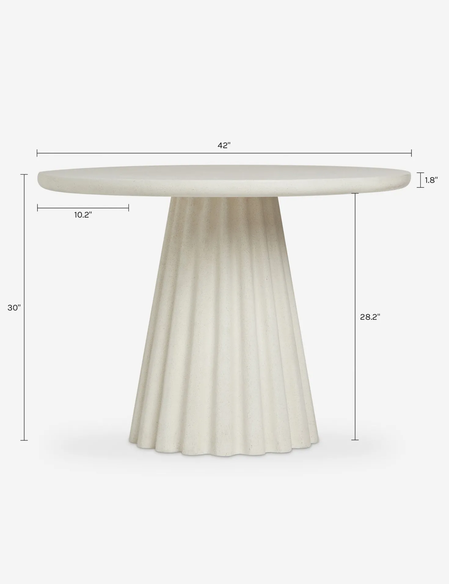 Lazenby Indoor / Outdoor Round Dining Table