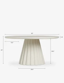 Lazenby Indoor / Outdoor Round Dining Table