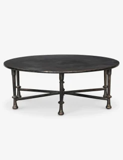Leblanc Indoor / Outdoor Round Coffee Table by Amber Lewis x Four Hands