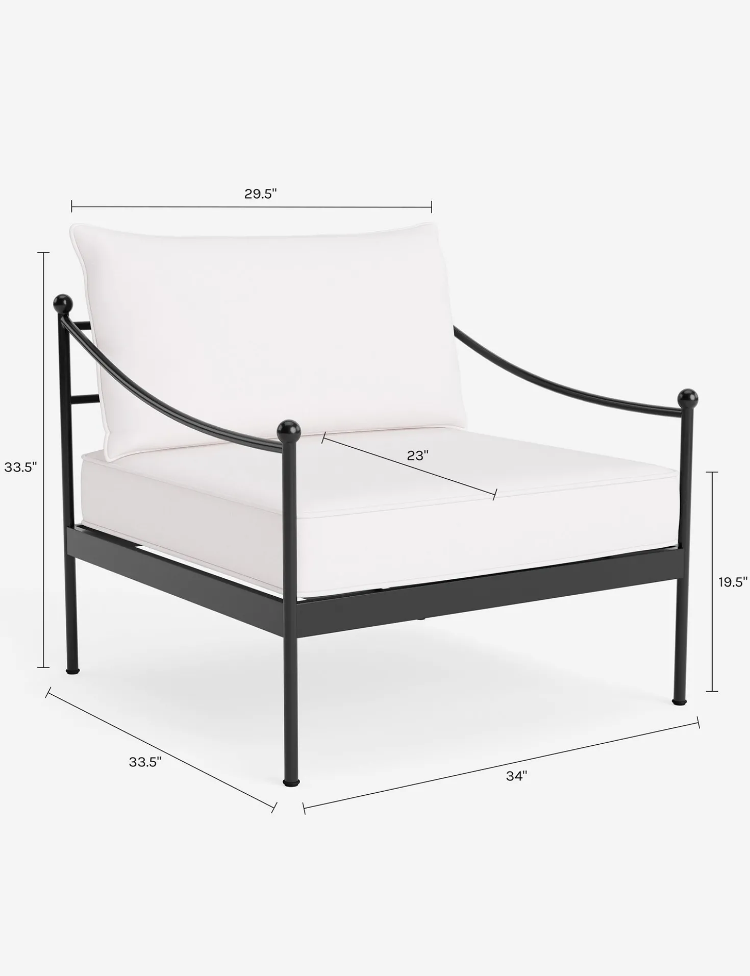 Leni Outdoor Accent Chair