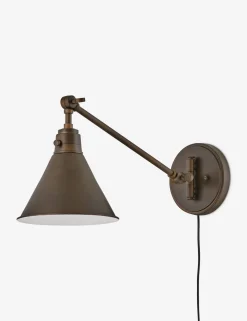 Lennon Plug-In Task Sconce