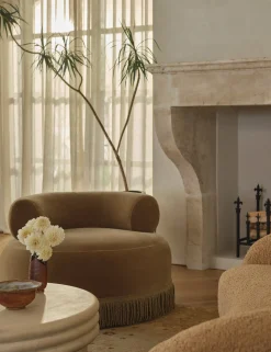 Lenny Swivel Chair by Button Atelier x Co.House Designs