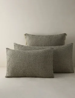 Lenora Textured Cotton Linen Sham