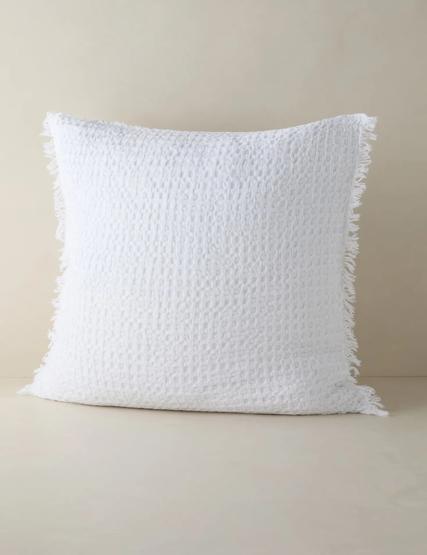 Lenora Textured Cotton Linen Sham