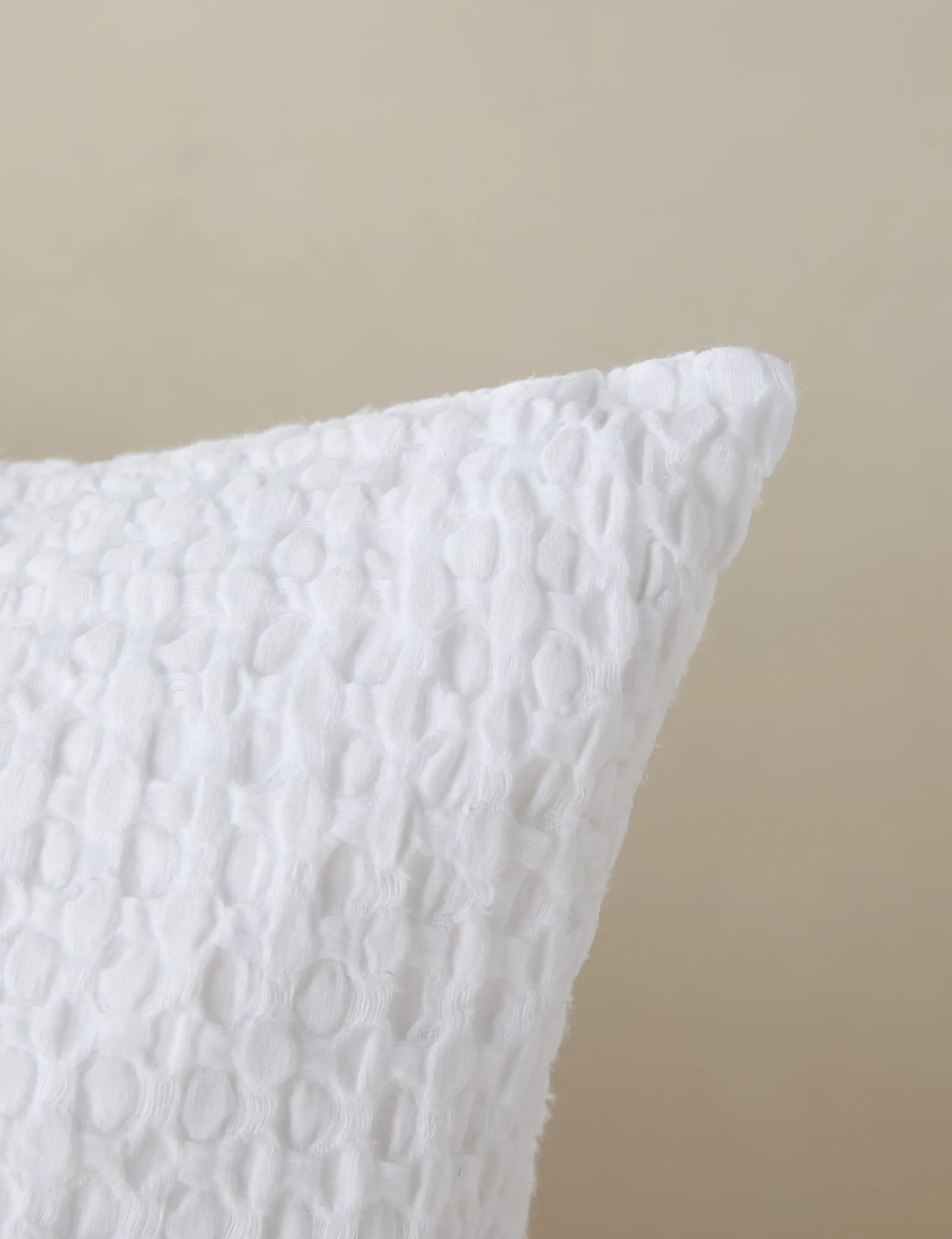 Lenora Textured Cotton Linen Sham