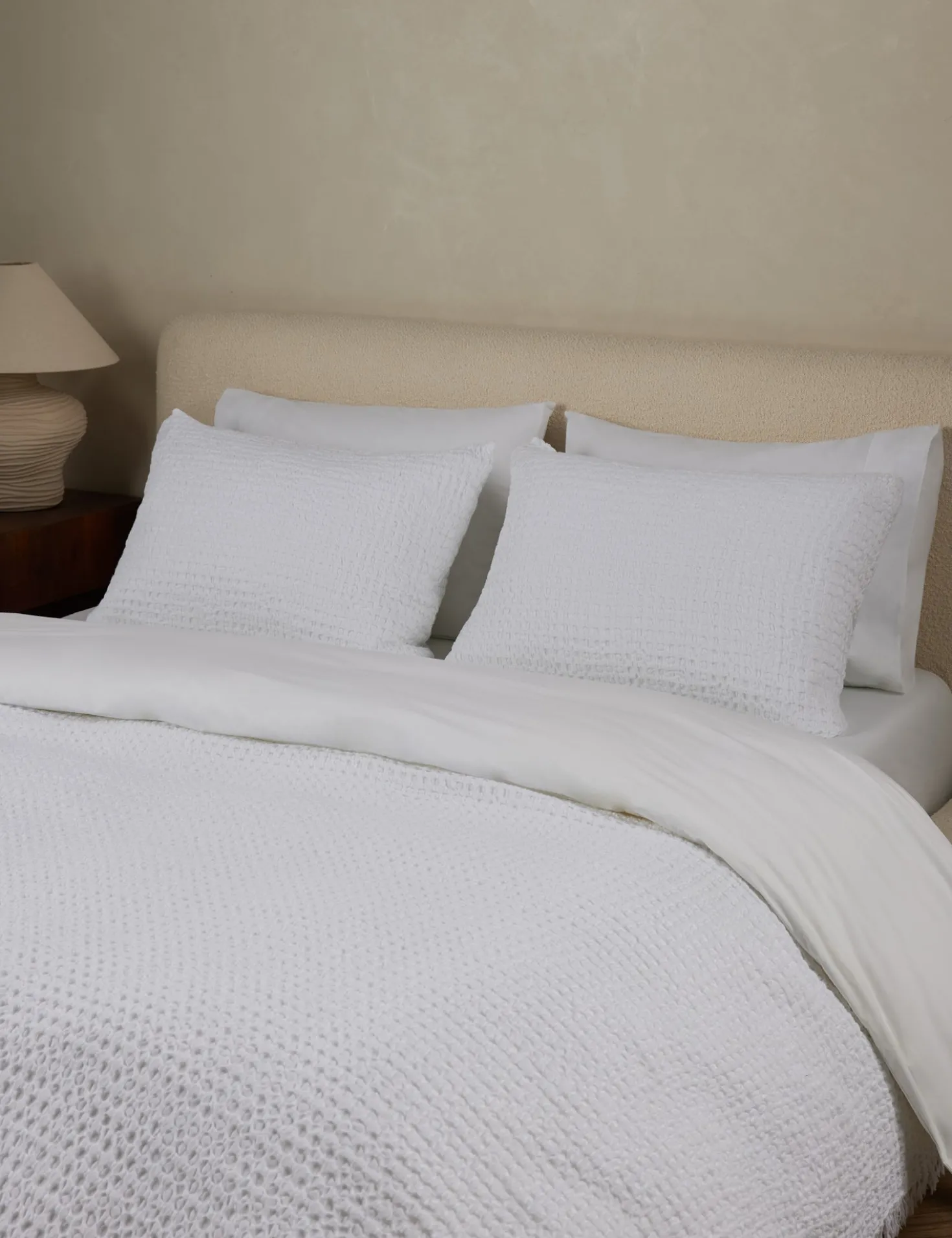 Lenora Textured Cotton Linen Sham