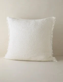 Lenora Textured Cotton Linen Sham