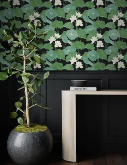 Lily Pad Peel + Stick Wallpaper
