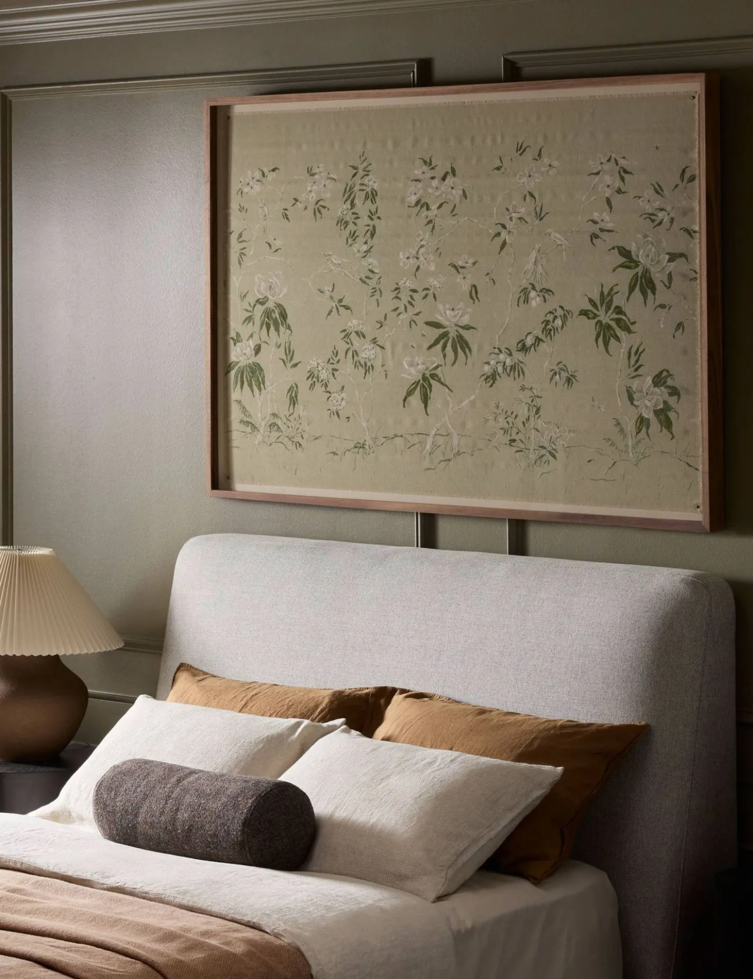 Linen Chinoiserie Wall Art by Laurel-Dawn Latshaw