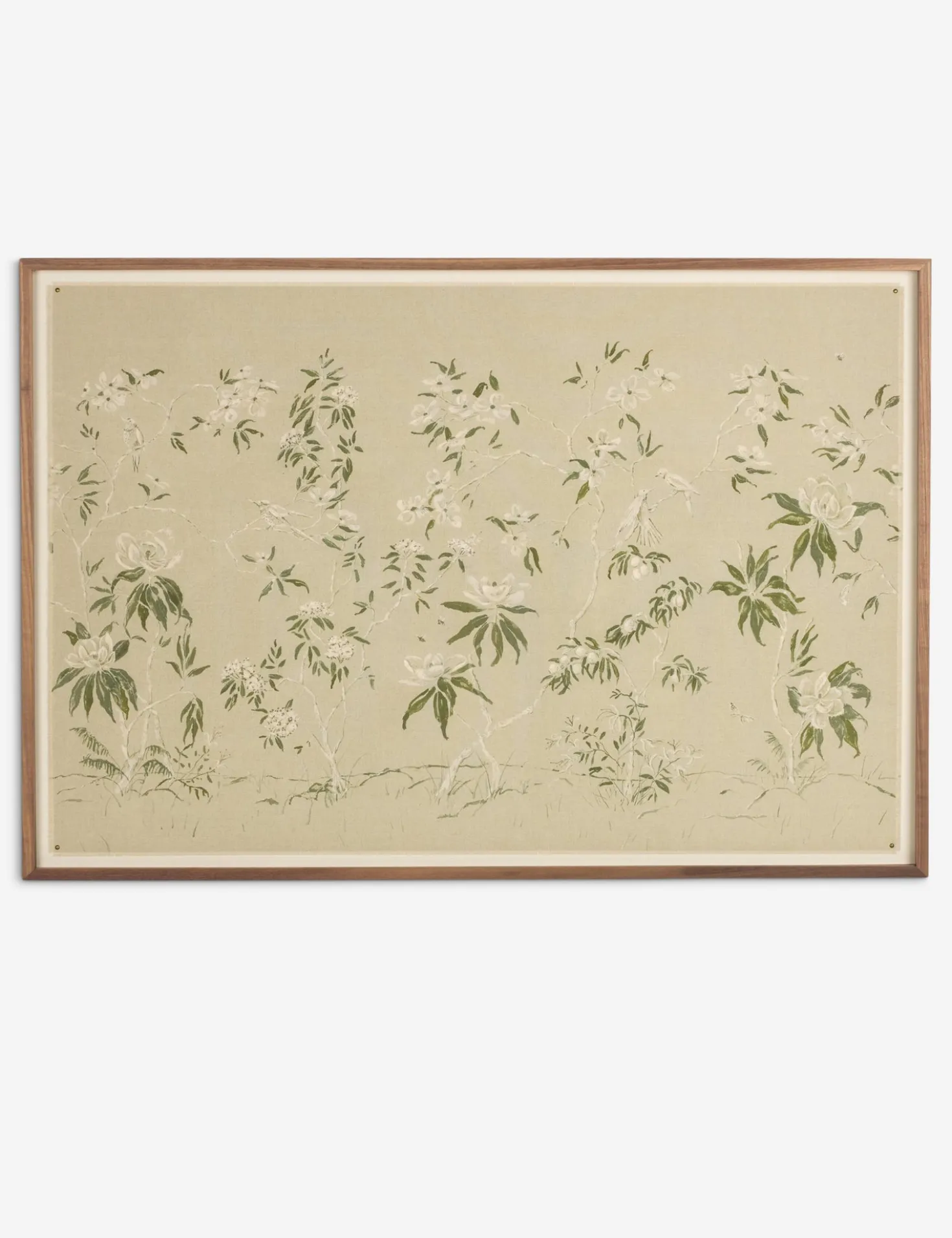Linen Chinoiserie Wall Art by Laurel-Dawn Latshaw