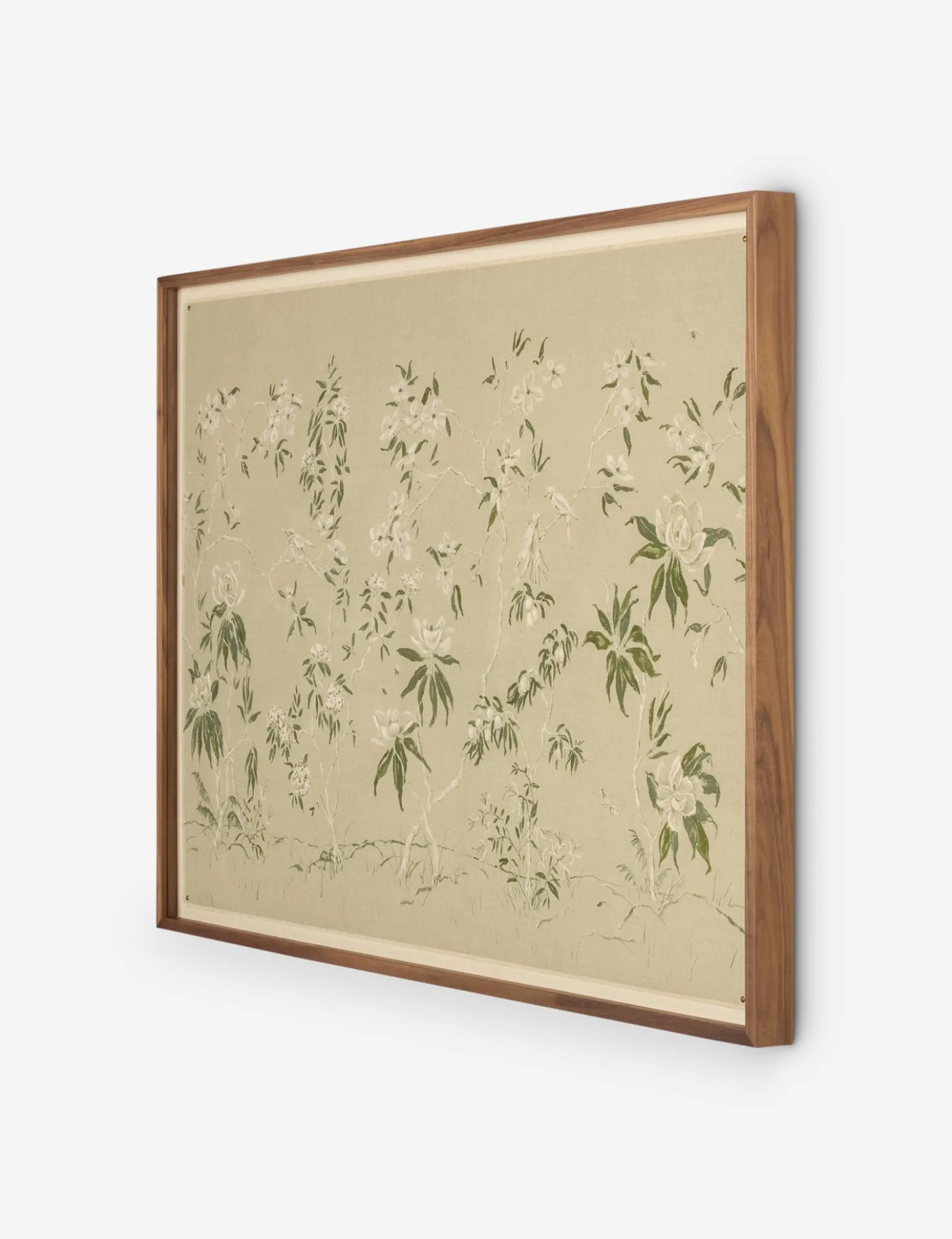 Linen Chinoiserie Wall Art by Laurel-Dawn Latshaw