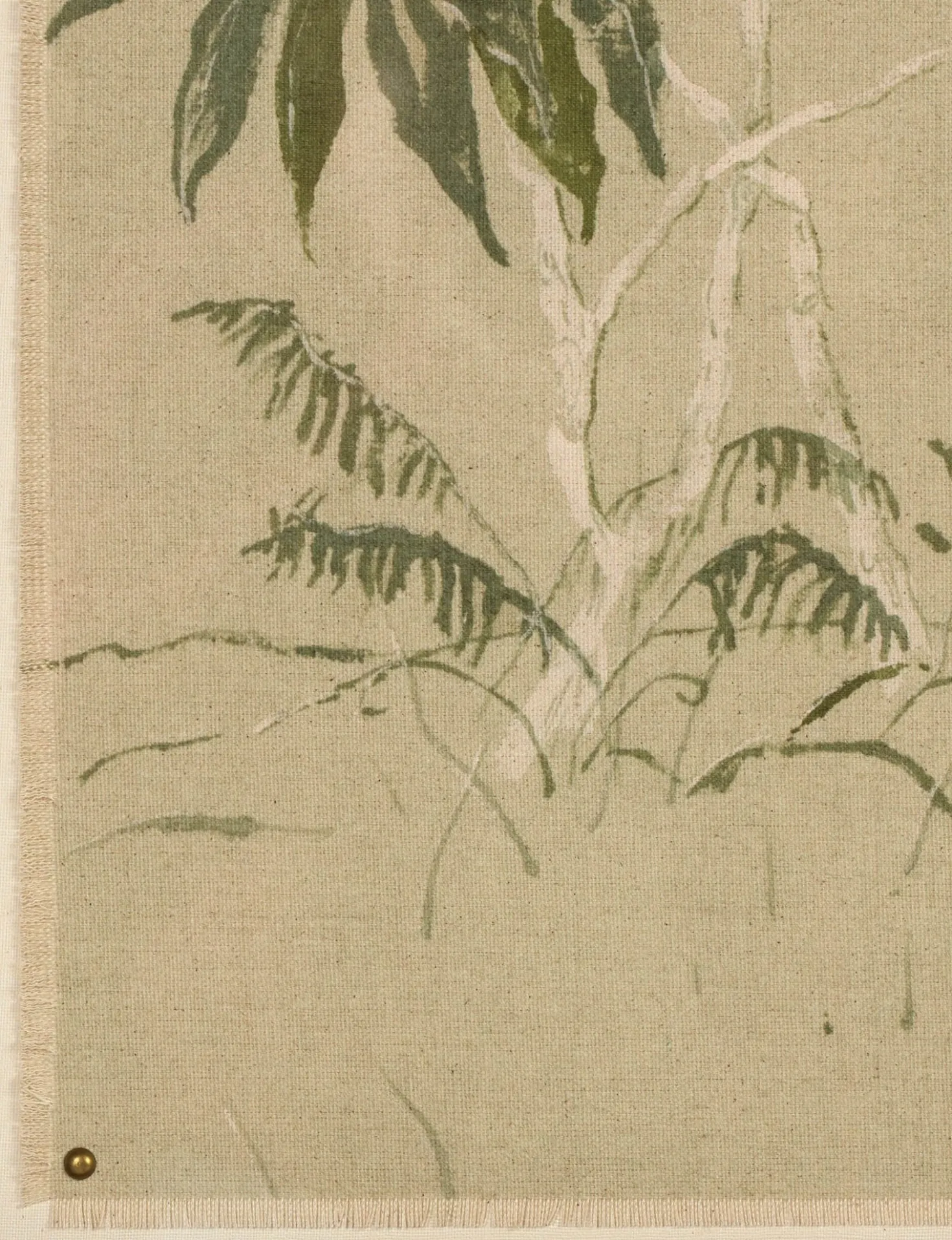 Linen Chinoiserie Wall Art by Laurel-Dawn Latshaw