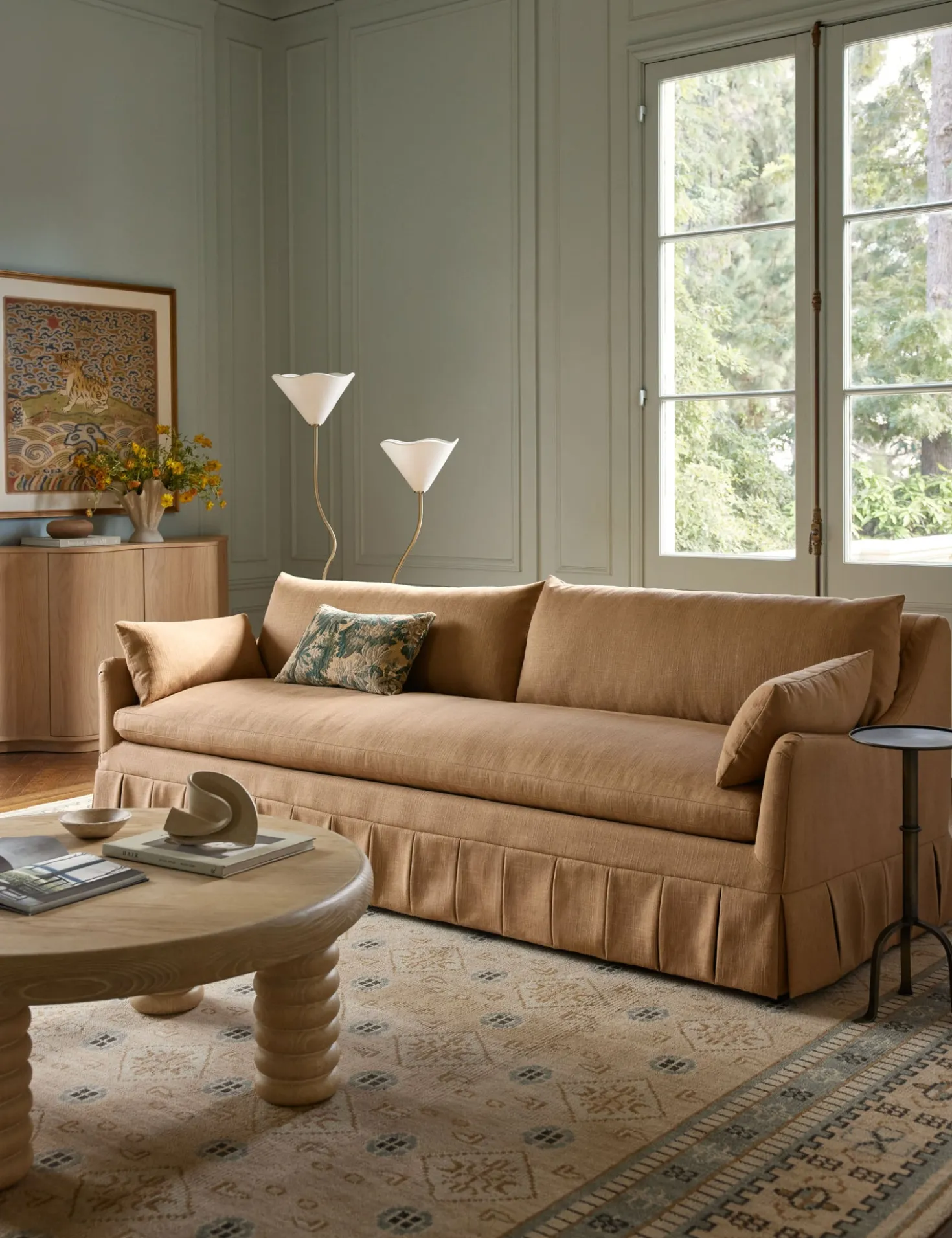 Lintz Round Side Table