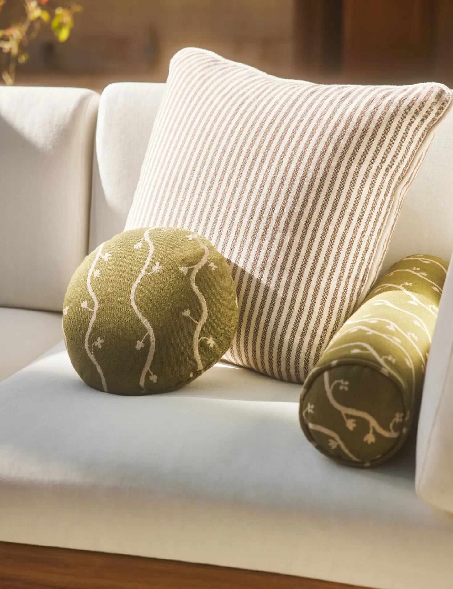 Littu Indoor / Outdoor Striped Pillow by Sarah Sherman Samuel