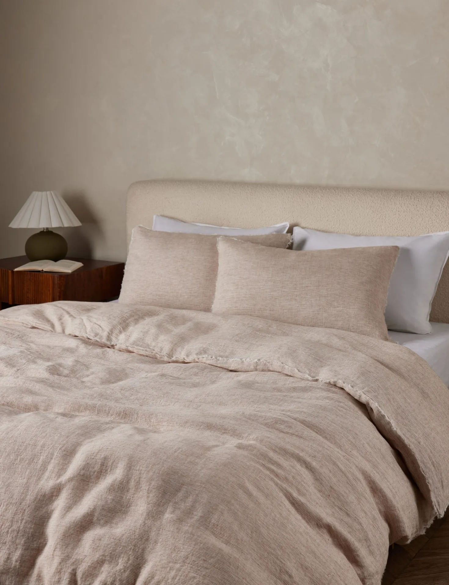 Logan Linen Duvet by Pom Pom at Home