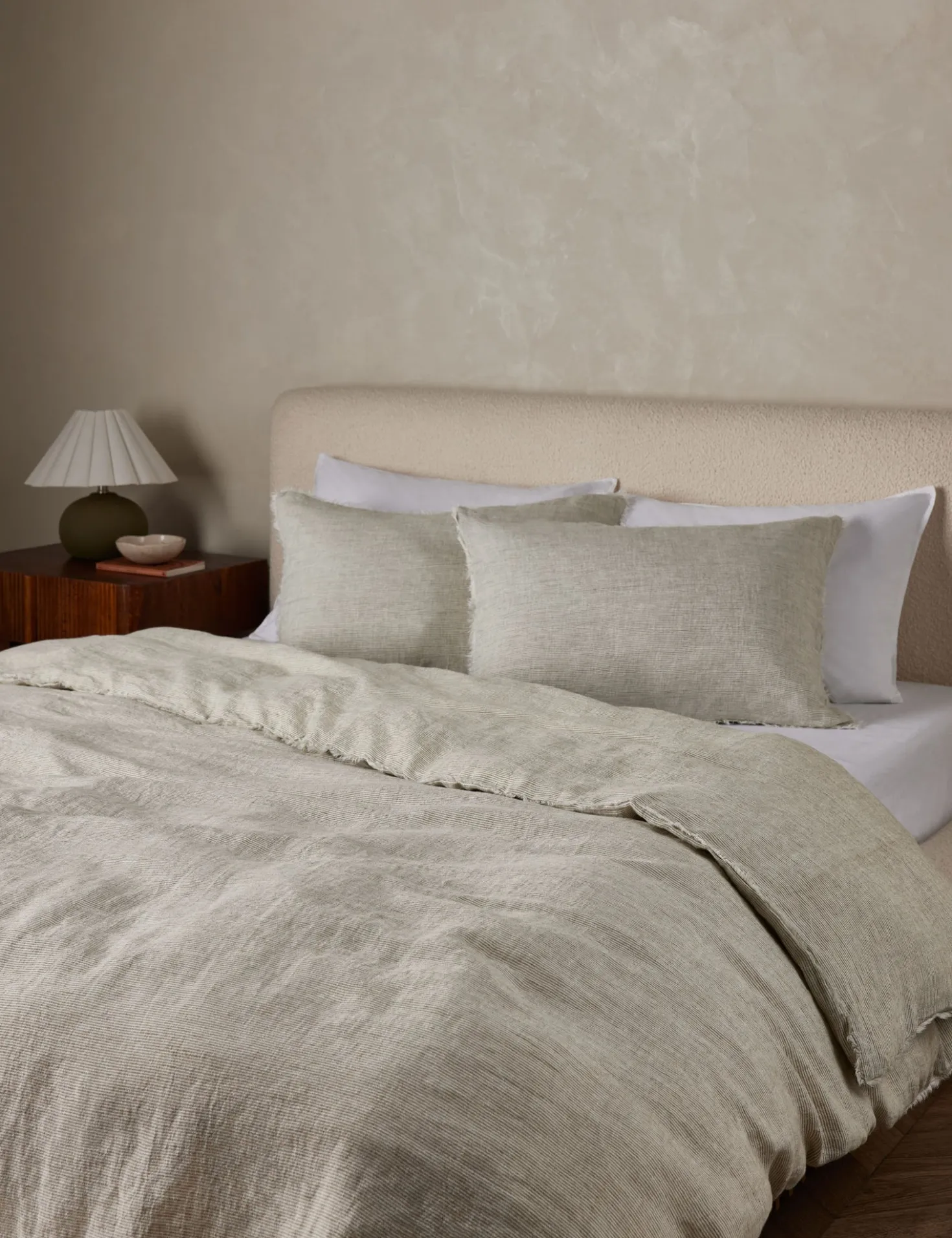 Logan Linen Duvet by Pom Pom at Home